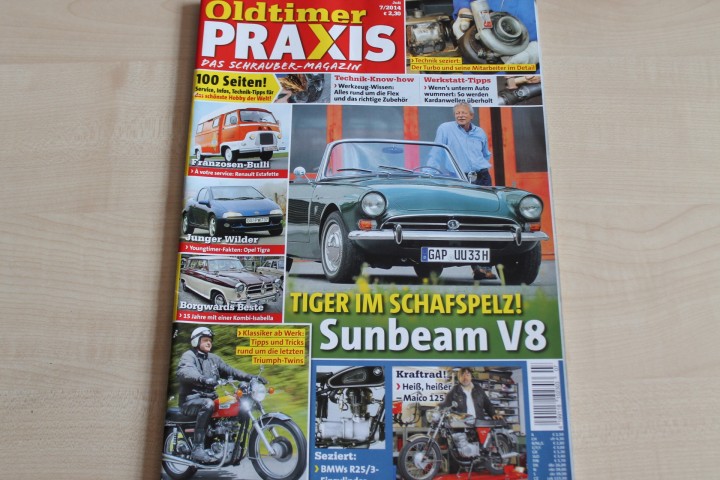 Deckblatt Oldtimer Praxis (07/2014)